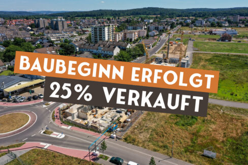 Baubeginn erfolgt